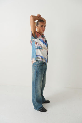 PAVAROTTI BUTTON DOWN SUMMER SHIRT