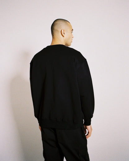 CRUNCH JUMPER - BLACK