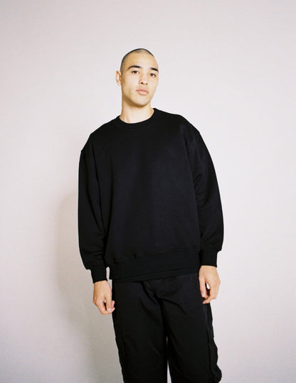 CRUNCH JUMPER - BLACK