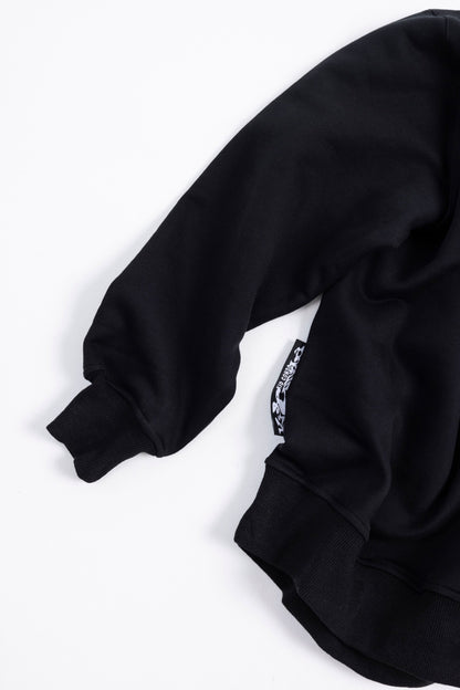 CRUNCH JUMPER - BLACK