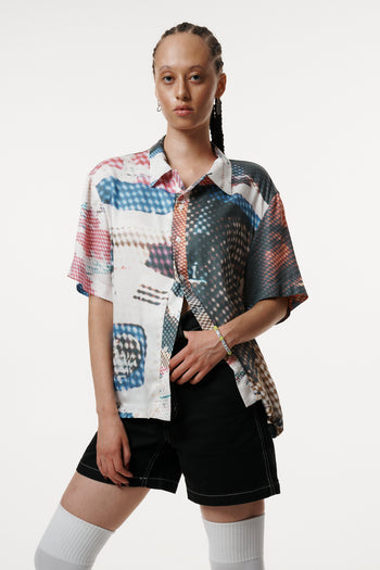 PAVAROTTI BUTTON DOWN SUMMER SHIRT