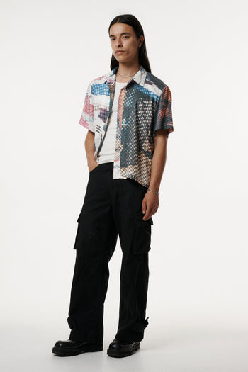 PAVAROTTI BUTTON DOWN SUMMER SHIRT