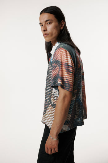 PAVAROTTI BUTTON DOWN SUMMER SHIRT