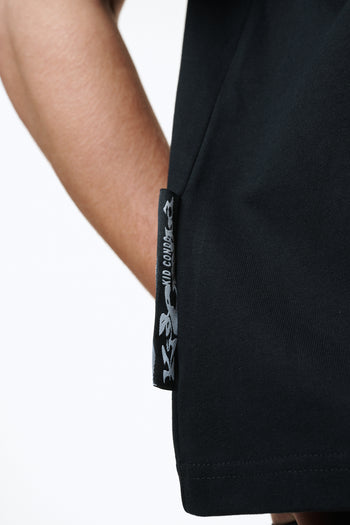 CRUNCH TEE - BLACK