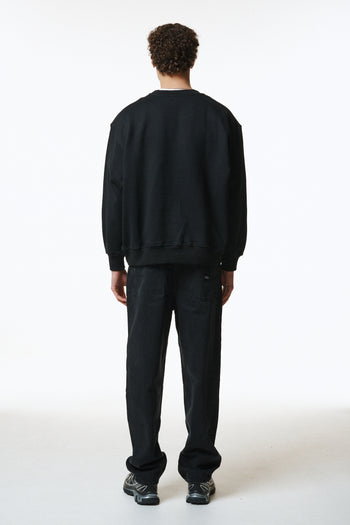 CRUNCH JUMPER - BLACK